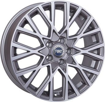 WSP Italy Fiat (W168) Gran Sasso 7x18 5x110 ET40 DIA65,1 (matt gun metal polished)