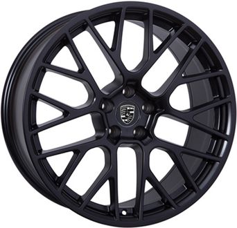 WSP Italy Porsche (W1056) Fuji 9x20 5x112 ET26 DIA66,6 (dull black)