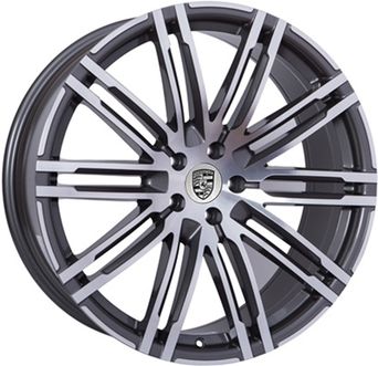 WSP Italy Porsche (W1057) Tokyo 9x21 5x112 ET26 DIA66,6 (anthracite polished)