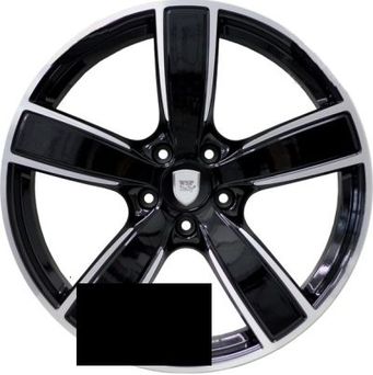 WSP Italy Porsche (W1059) Gotland 10x22 5x130 ET48 DIA71,6 (gloss black polished)