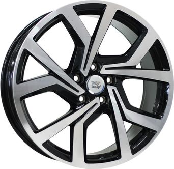 WSP Italy Volkswagen (W469) Giza 7,5x18 5x112 ET51 DIA57,1 (gloss black polished)