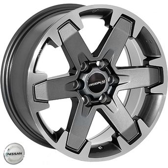 ZW BK5133 7x16 6x114,3 ET30 DIA66,1 (GP)