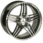 ZW D5012 6,5x15 5x112 ET25 DIA66,6 (black)