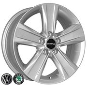 ZY 492 6x14 5x100 ET38 DIA57,1 (silver)